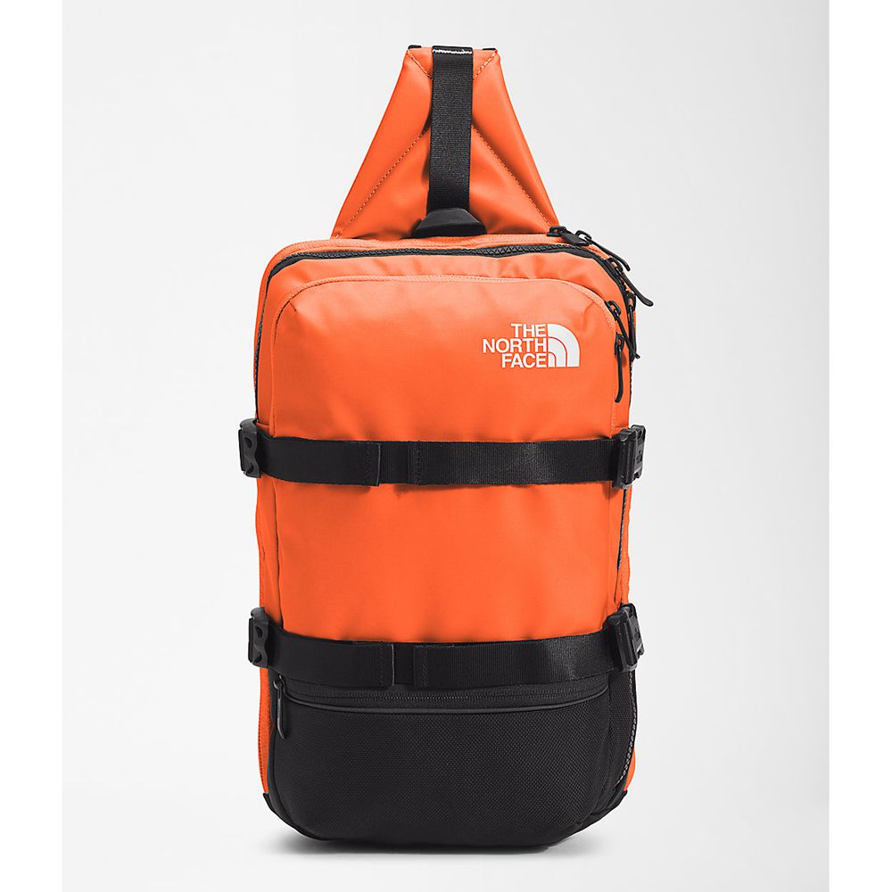 The North Face Backpacks Mens Australia - The North Face Commuter Pack Alt Carry Red Orange / Black